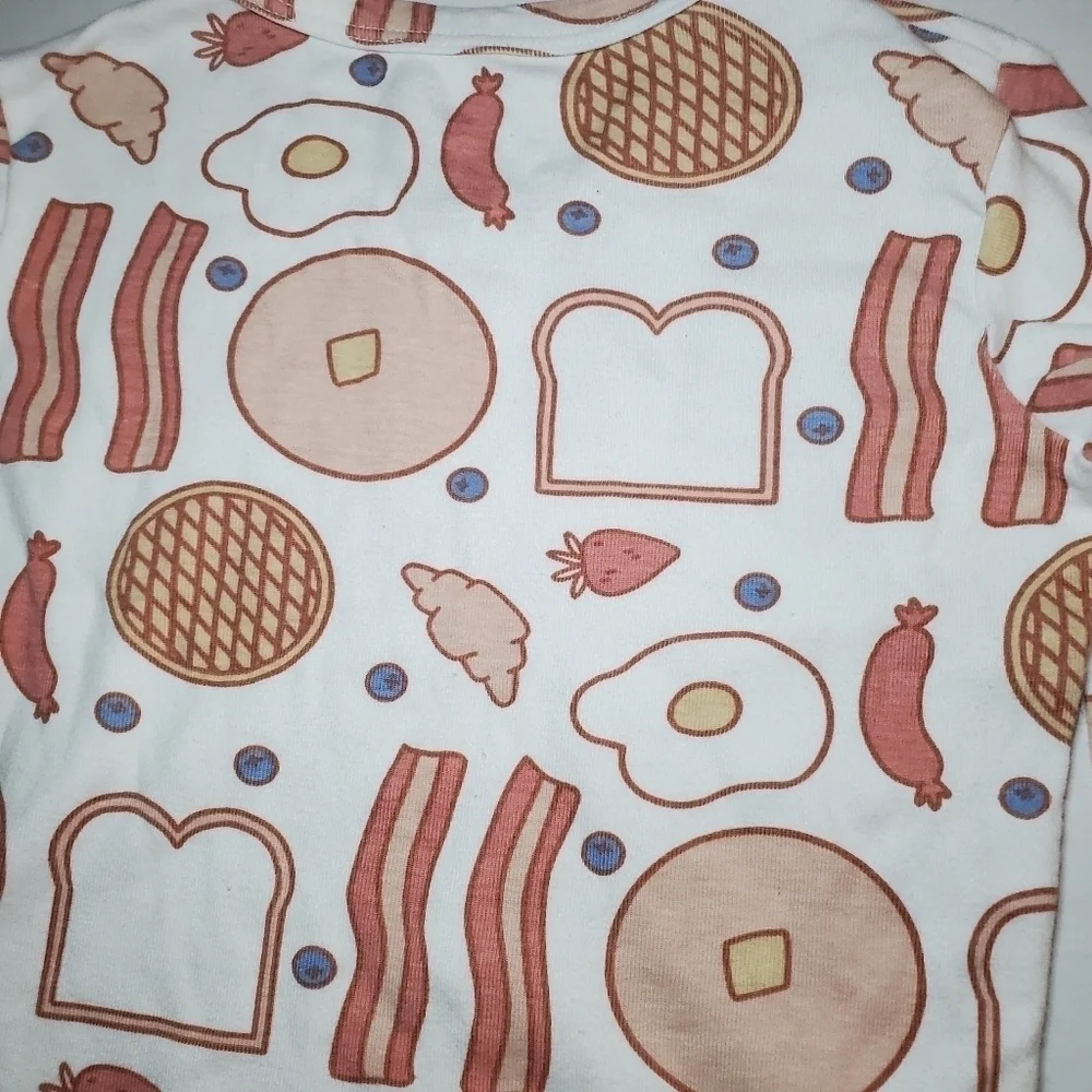 Monica + Andy Breakfast 8 Pajama Top